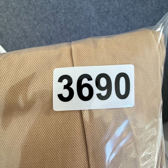 Madewell Women Plus Leg Harlow Wide Leg Pant Drapey Twill Linen Sz 18W Beige NWT - Picture 14 of 14